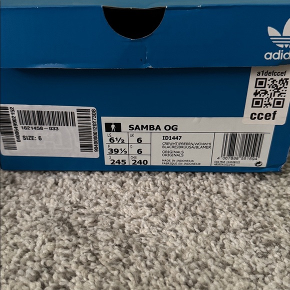 Adidas Samba OG cream white preloved brown - Picture 7 of 8